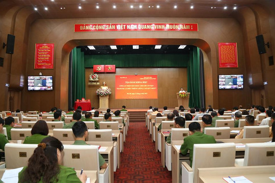 Đề xuất quy định về quản lý hội thảo, tọa đàm khoa học trong Công an nhân dân