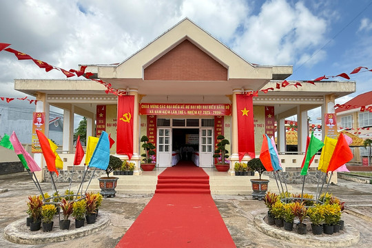Hàm Kiệm sẵn sàng cho Đại hội Đảng bộ xã, lần thứ I