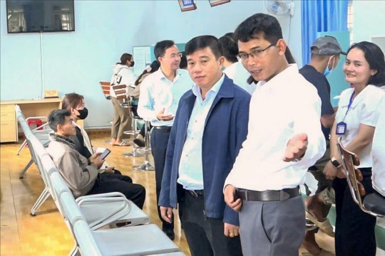 Bí thư Tỉnh ủy Lâm Đồng Y Thanh Hà Niê Kđăm kiểm tra công tác vận hành mô hình chính quyền địa phương 2 cấp tại xã Đam Rông 2
