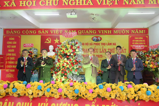 Phúc Thọ Lâm Hà tăng cường hoạt động hiệu lực, hiệu quả, sát dân, gần dân
