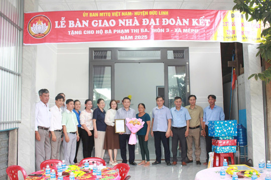 Lan tỏa nghĩa tình, vững bền mái ấm