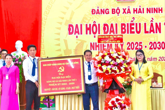 Xã Hải Ninh: Phát huy sức mạnh nội lực và khối đại đoàn kết toàn dân tộc để phát triển