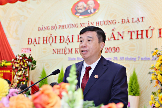 Bí thư Tỉnh ủy Lâm Đồng Y Thanh Hà Niê Kđăm: Xây dựng Xuân Hương - Đà Lạt xứng tầm phường trung tâm của Lâm Đồng