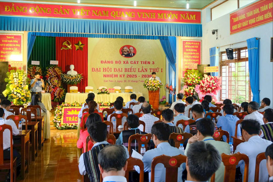 Xã Cát Tiên 3: Đột phá mạnh mẽ, phát triển toàn diện kinh tế - xã hội địa phương
