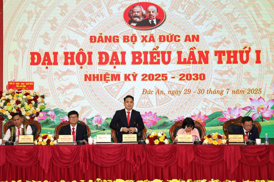 Đảng bộ xã Đức An: Đoàn kết, đổi mới và tận tâm phục vụ