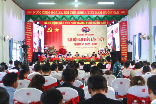 Đại hội Đảng bộ xã Đắk Mil lần thứ I: Đoàn kết - Dân chủ - Kỷ cương - Phát triển