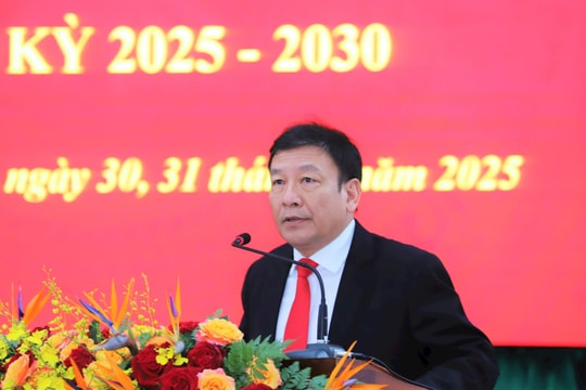 Đồng chí Bùi Thắng, Phó Bí thư Tỉnh ủy Lâm Đồng dự Đại hội Đảng bộ Phường 1 Bảo Lộc