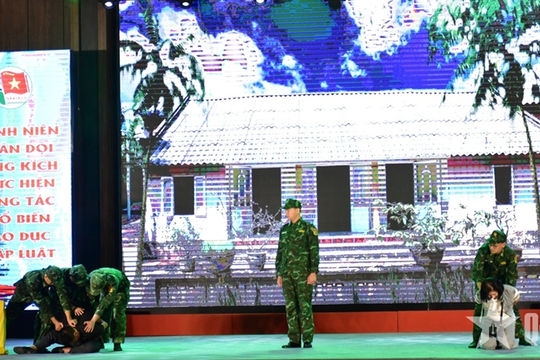 Chương trình phổ biến, giáo dục pháp luật “Vì một biên giới bình yên”