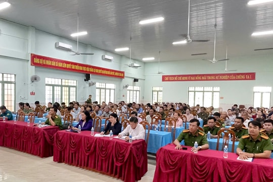 Hàm Liêm: Tổ chức “Ngày hội toàn dân bảo vệ An ninh Tổ quốc”