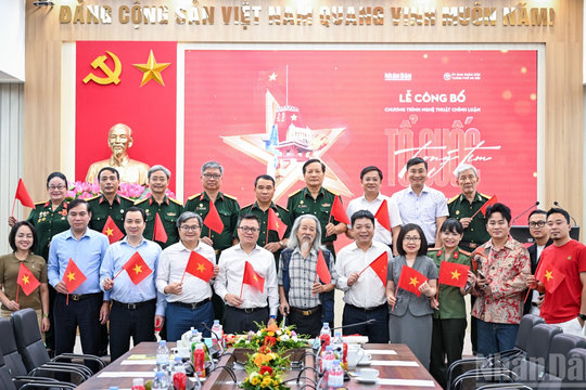 Bật mí những thông tin hấp dẫn về chương trình nghệ thuật chính luận "Tổ quốc trong tim"