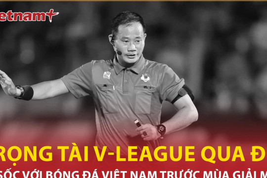 Trọng tài Trần Đình Thịnh đột ngột qua đời trước thềm V-League mùa giải mới