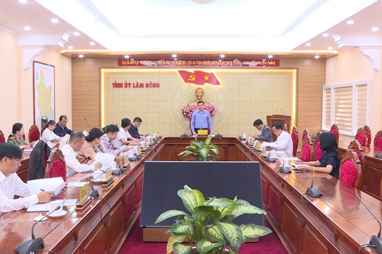 Lâm Đồng bảo đảm tốt các điều kiện cho Đại hội Đảng bộ tỉnh nhiệm kỳ 2025 - 2030