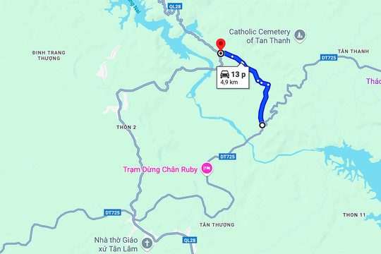 Lâm Đồng dự kiến nâng cấp 5 km đường thôn, rút ngắn khoảng cách giữa Đà Lạt và Gia Nghĩa
