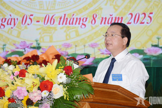 Đại tướng Trịnh Văn Quyết dự Đại hội đại biểu Đảng bộ xã Võ Nhai lần thứ I, nhiệm kỳ 2025-2030