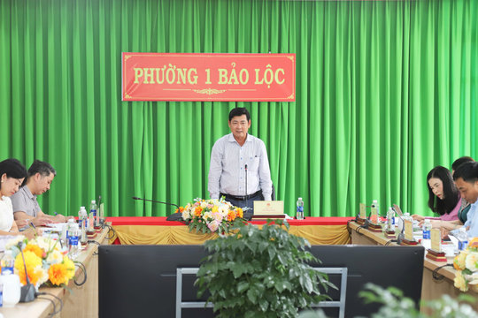 Phường 1 Bảo Lộc : Các công trình, dự án đầu tư công đang gặp khó về giải phóng mặt bằng