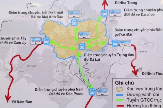 Đẩy nhanh xây dựng 2 bãi xe để giảm ùn tắc giao thông tại Đà Lạt