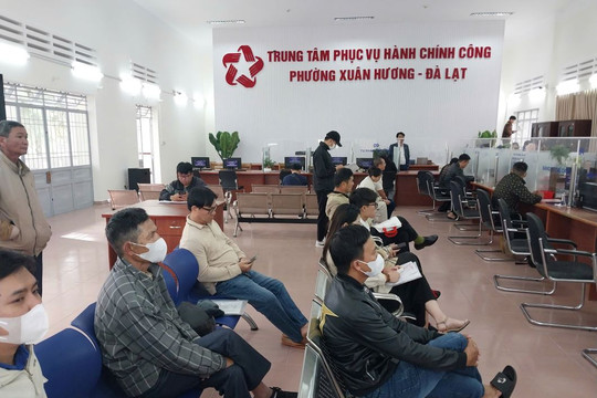 Lâm Đồng lập 12 đoàn công tác kiểm tra, tháo gỡ khó khăn hành chính cấp xã
