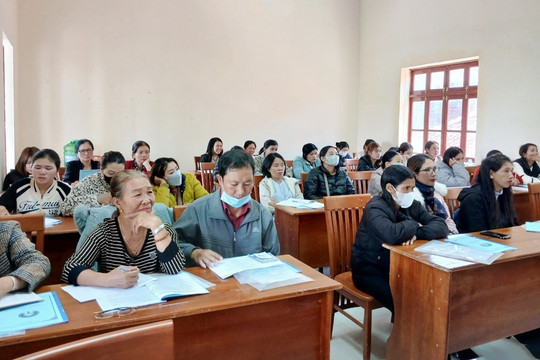 Tăng cường năng lực cho cộng tác viên dân số miền núi, vùng đồng bào DTTS
