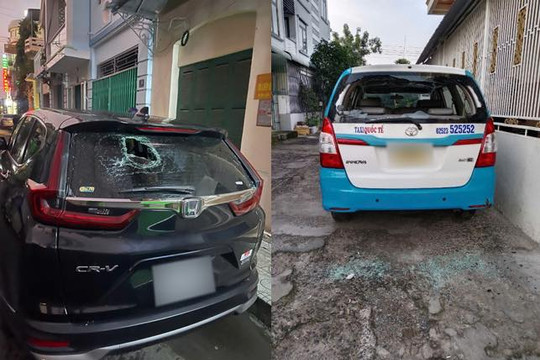 Tạm giữ hình sự đối tượng say rượu đập phá hàng chục xe ô tô ở Lâm Đồng