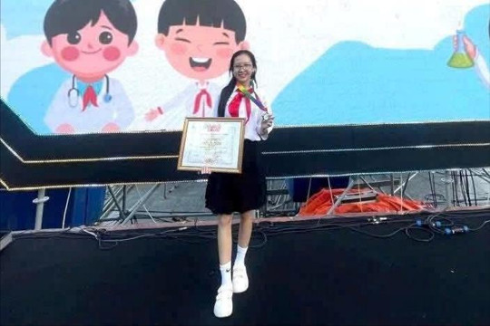 Thiếu niên Lâm Đồng duy nhất đạt Giải Tài năng toàn quốc “Vươn cao ước mơ”