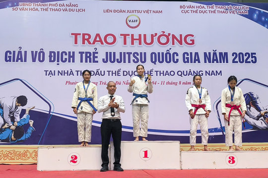 Lâm Đồng giành 12 huy chương tại Giải vô địch trẻ Jujitsu quốc gia 2025