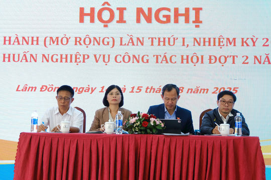 Hội Nông dân Lâm Đồng tổ chức Hội nghị Ban Chấp hành (mở rộng) nhiệm kỳ 2023 - 2028