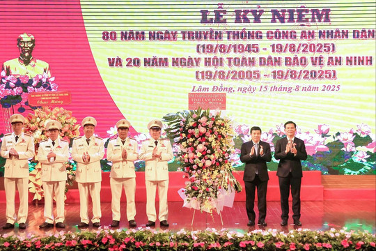 Công an Lâm Đồng 80 năm tự hào truyền thống - vững bước tương lai