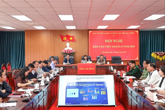 Hội nghị Báo cáo viên Trung ương tháng 8/2025