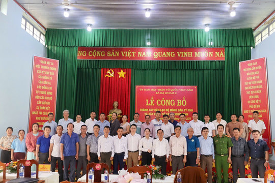 Xã Đạ Huoai 2: Thành lập CLB Nông dân tỷ phú và xây dựng “Sổ vàng nghĩa tình”