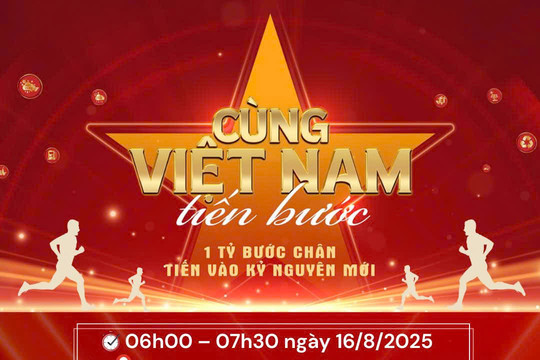 Hơn 35.000 người dân Lâm Đồng tham gia "Cùng Việt Nam tiến bước"