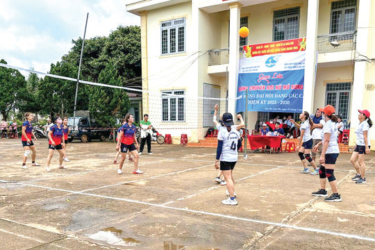 Tân Hà Lâm Hà đẩy mạnh phong trào thể dục, thể thao