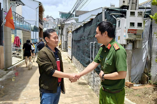Sát cánh cùng dân, giữ vững bình yên phố núi