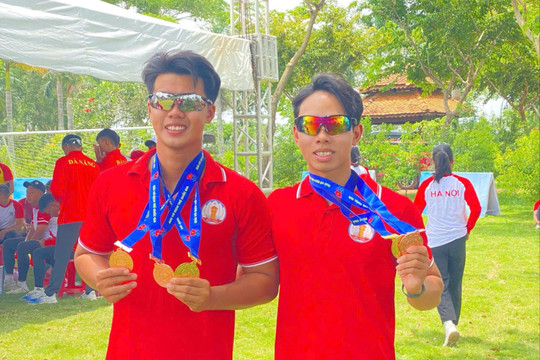Lâm Đồng giành 5 huy chương tại Giải Đua thuyền Canoeing vô địch trẻ quốc gia