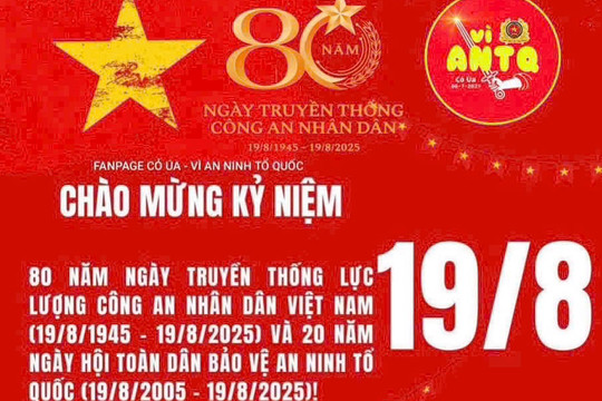 Kỷ niệm 80 năm Ngày truyền thống Công an nhân dân Việt Nam (19/8/1945 – 19/8/2025) Nhớ lời dạy vàng son của Người!