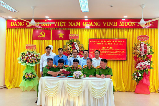 Tăng cường phối hợp giữa công an các xã vùng giáp ranh