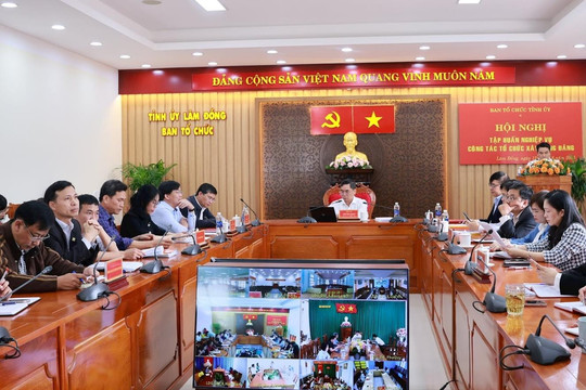 Xây dựng tổ chức cơ sở đảng, đảng viên trong tư duy, tầm nhìn mới