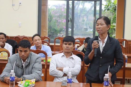 Xã Đam Rông 2 gặp mặt chức sắc tôn giáo, người có uy tín