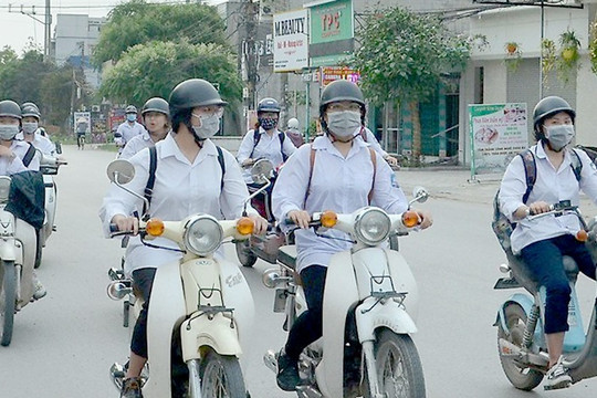 Xây dựng kế hoạch quản lý học sinh điều khiển xe máy 50 phân khối trước 31/12/2025