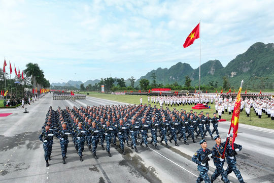 Tối nay (21-8) diễn ra tổng hợp luyện diễu binh, diễu hành lần thứ nhất tại Quảng trường Ba Đình