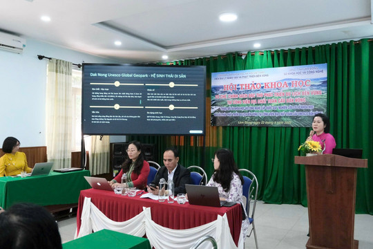 Chính sách phát triển du lịch bền vững tại CVĐC toàn cầu UNESCO Đắk Nông