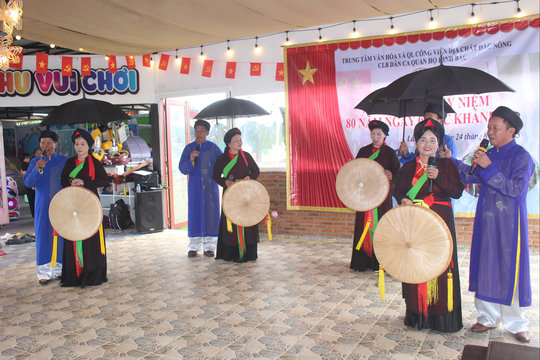 Giao lưu dân ca quan họ mừng 80 năm Quốc khánh 2/9