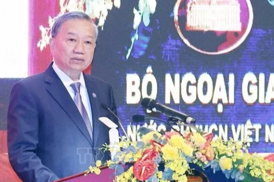 Tổng Bí thư Tô Lâm: Ngoại giao Việt Nam tiên phong kết nối hợp tác, không ngừng nâng cao vị thế đất nước
