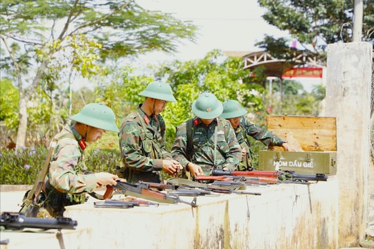 Đại đội Bộ binh 4 nâng cao chất lượng huấn luyện