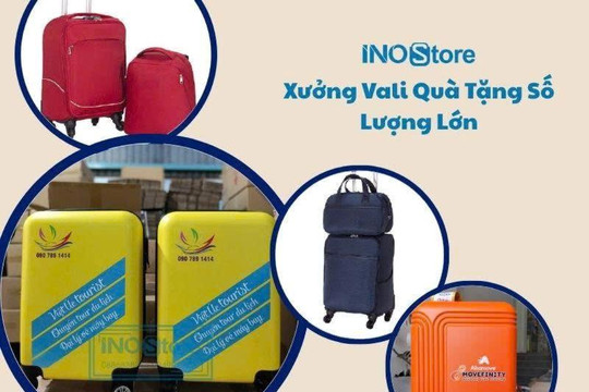 Xu hướng quà tặng 2025: Vali nhựa và vali vải lên ngôi