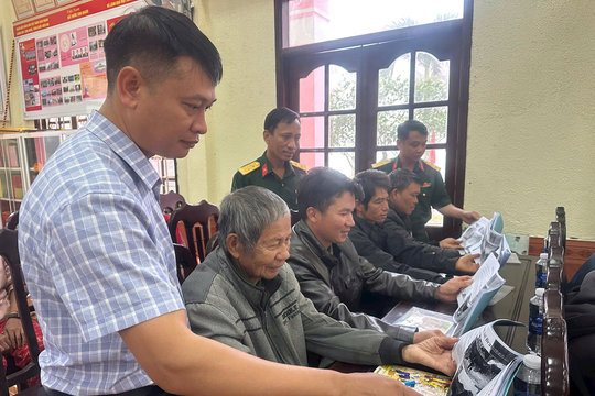 Tập huấn kỹ thuật chăn nuôi trâu, bò sinh sản tại xã Quảng Trực