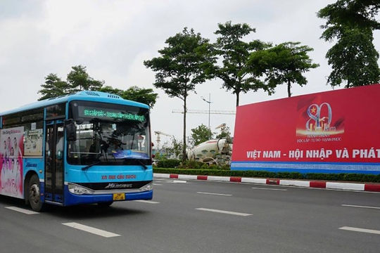 Tăng cường các tuyến xe buýt đến Trung tâm Hội chợ triển lãm quốc gia