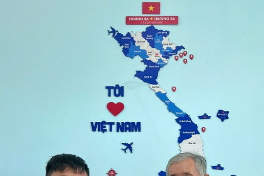 Người dân gửi thư cảm ơn Công an xã Hàm Thuận Bắc