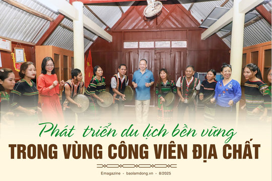 Phát triển du lịch bền vững trong vùng công viên địa chất