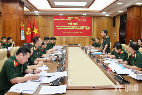 Triển khai kế hoạch thực hiện Đề án sắp xếp lại doanh nghiệp Quân đội giai đoạn 2021 - 2025