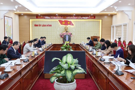 Bảo đảm an toàn, chu đáo cho Đại hội đại biểu Đảng bộ tỉnh Lâm Đồng nhiệm kỳ 2025 - 2030